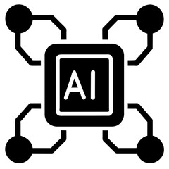 illustration of a ai