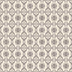 Foto op Plexiglas beautiful seamless pattern design for decorating, wallpaper, fabric, backdrop and etc. © wpw