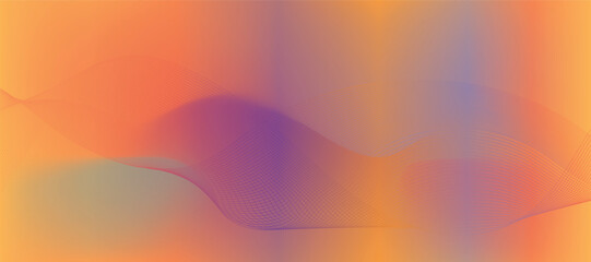 Vivid Multicolor Modern Design Backdrop. Ocean Rainbow Blurred Background. Water Natural Wavy Gradient Mesh. Color Blank Wavy Gradient Mesh.  New design for ad, poster, banner of your website.