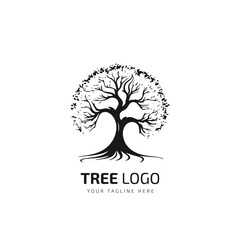 Tree Logo Vector Illustration, Tree Logo template, Tree vector, Tree icon