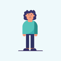 Cartoon Character Illustration, Vector People Illustration, 2D Animation character illustration