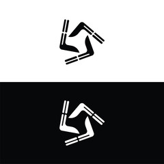 Circle vector logo template design