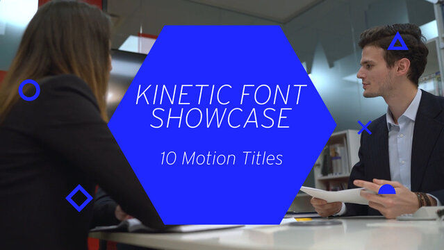 Kinetic Font Showcase | Animated Titles with Control Panel
