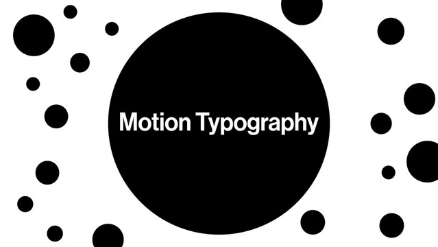 Motion Typography | Animated Titles with Control Panel