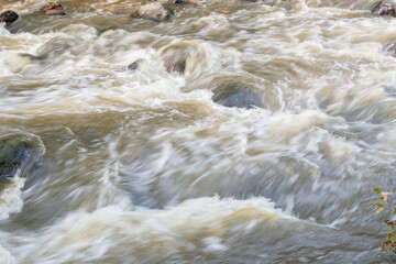 White-water rapids