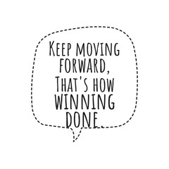 Winning Quote Illustration