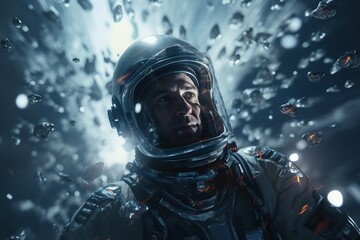 astronaut in space, Generative AI - obrazy, fototapety, plakaty