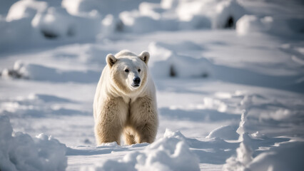 L'orso polare - obrazy, fototapety, plakaty