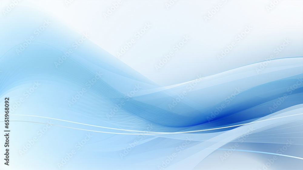 Poster background abstraction illustration curve pattern wave blue
