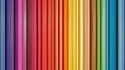 Obraz premium Rainbow Paper Stacks