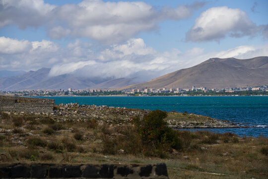 Fabulous view of Lake Sevan, Armenia