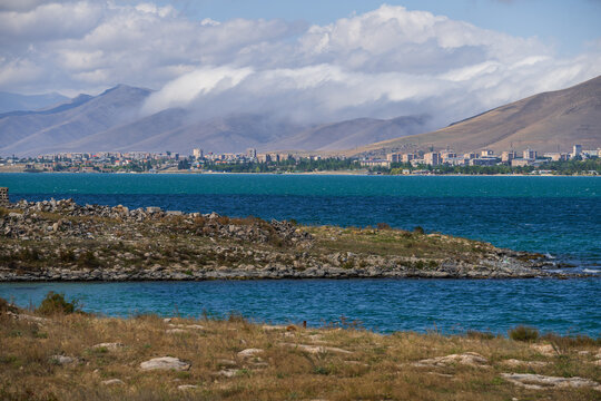 Fabulous view of Lake Sevan, Armenia