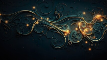 Digital Abstract 3D Background