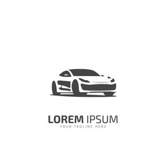 Fototapeta premium sport car logo template, Perfect logo for business related to automotive industry. car vector.