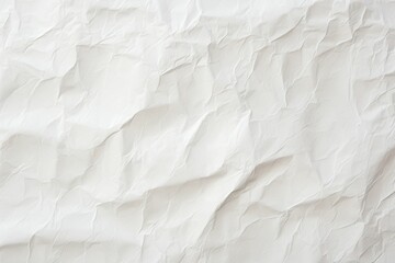 Weathered white paper texture background with creased crumpled surface grunge textures backdrop