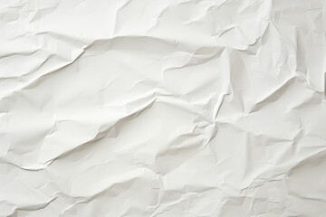 Weathered white paper texture background with creased crumpled surface grunge textures backdrop - obrazy, fototapety, plakaty