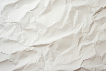 Obraz premium Weathered white paper texture background with creased crumpled surface grunge textures backdrop