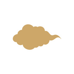 Chinese traditional clouds. Asian decorative element for design sky or pattern