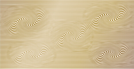 abstract swirl gold background