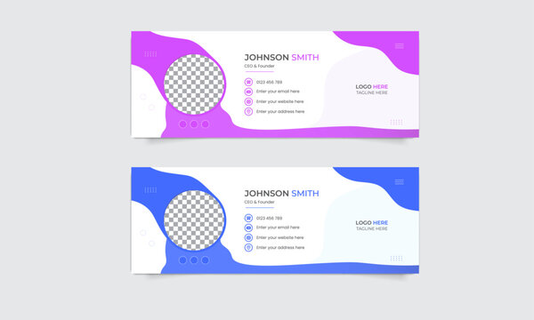 Modern Email Signature Design.