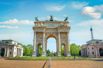 Fototapeta na wymiar Arch of Peace