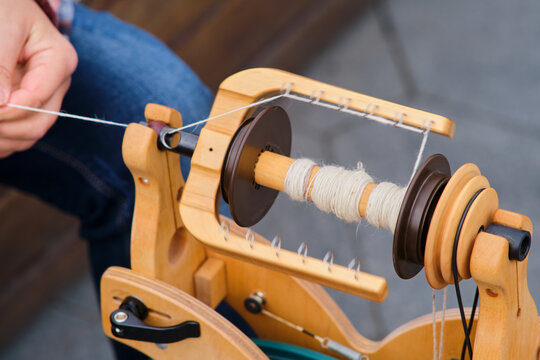 Spinning wool by hand is a popular hobby among many people