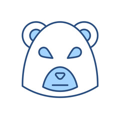 Bear Market related vector icon. Isolated on white background. Vector illustration