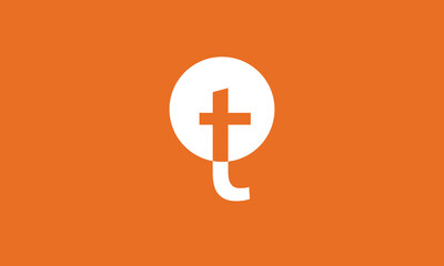 T Logo design concept