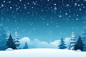 Christmas  background with blank copyspace for Chrismas