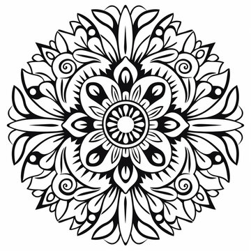 Mandalas are spiritual and ritual symbolic representations of the macrocosm and microcosm, used in Buddhism and Hinduism.