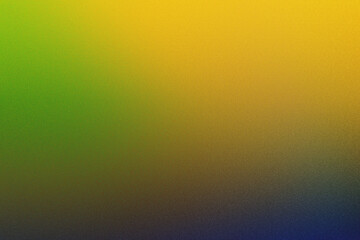 green yellow blue , color gradient rough abstract background shine bright light and glow template empty space , grainy noise grungy texture