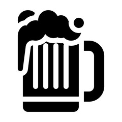 Beer Glass Filled Icon