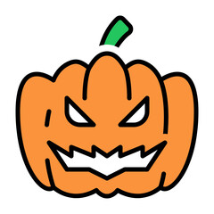 Pumpkin Scary Icon