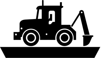 Road construction icon