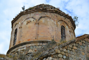 Dolishane Church in Artvin was built in the 10th century.