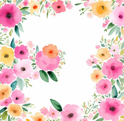 Flower greeting card for holidays, for banners, for postcards, for social networks.