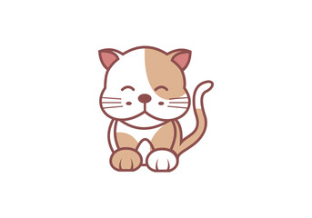 this is cat logo design for your business