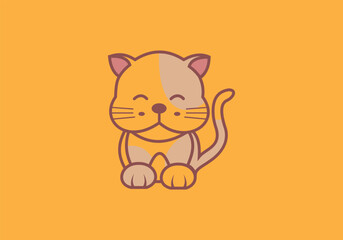 this is cat logo design for your business