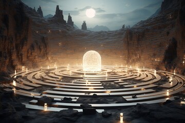 lost in the labyrinth, Generative AI