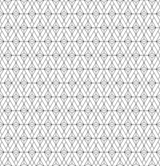 Seamless geometric pattern in Japanese craft style Kumiko zaiku