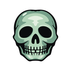 Vector Skull Illustration - Detailed and Artistic Skeleton Head Design