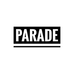 ''Parade'' Word Illustration
