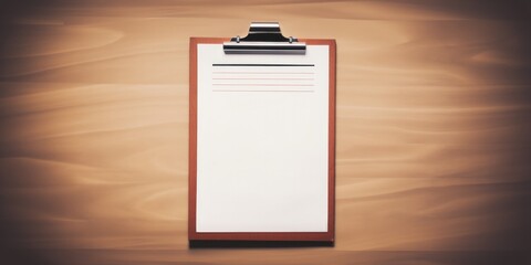 A Marked Checklist On A Clipboard