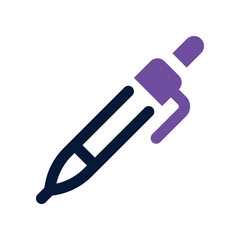 pen dual tone icon. vector icon for your website, mobile, presentation, and logo design.