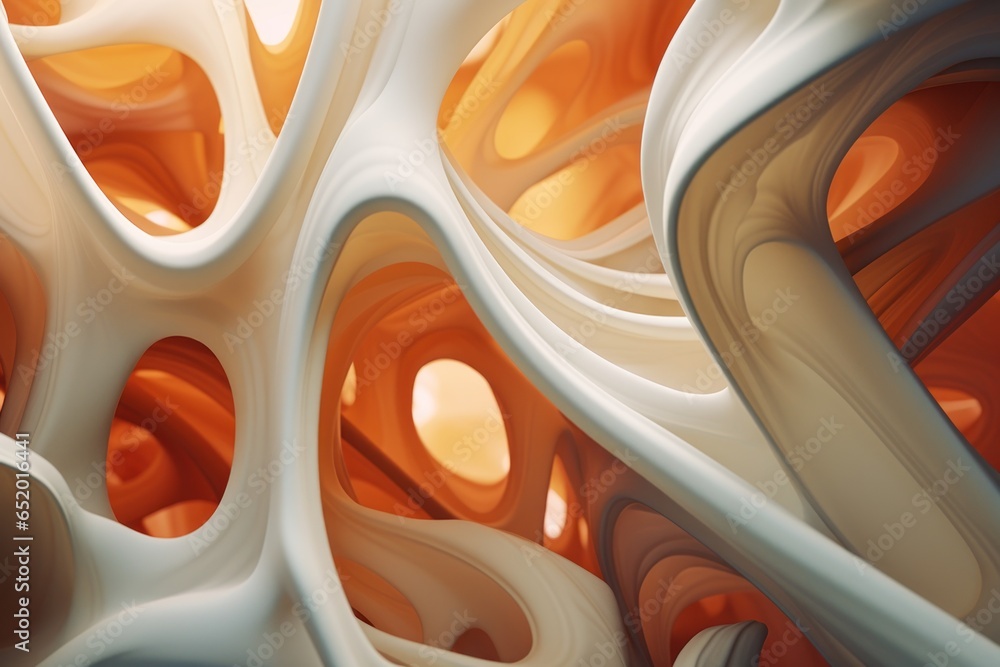 Aufkleber a detailed view of a white and orange object. this image can be used for various purposes.