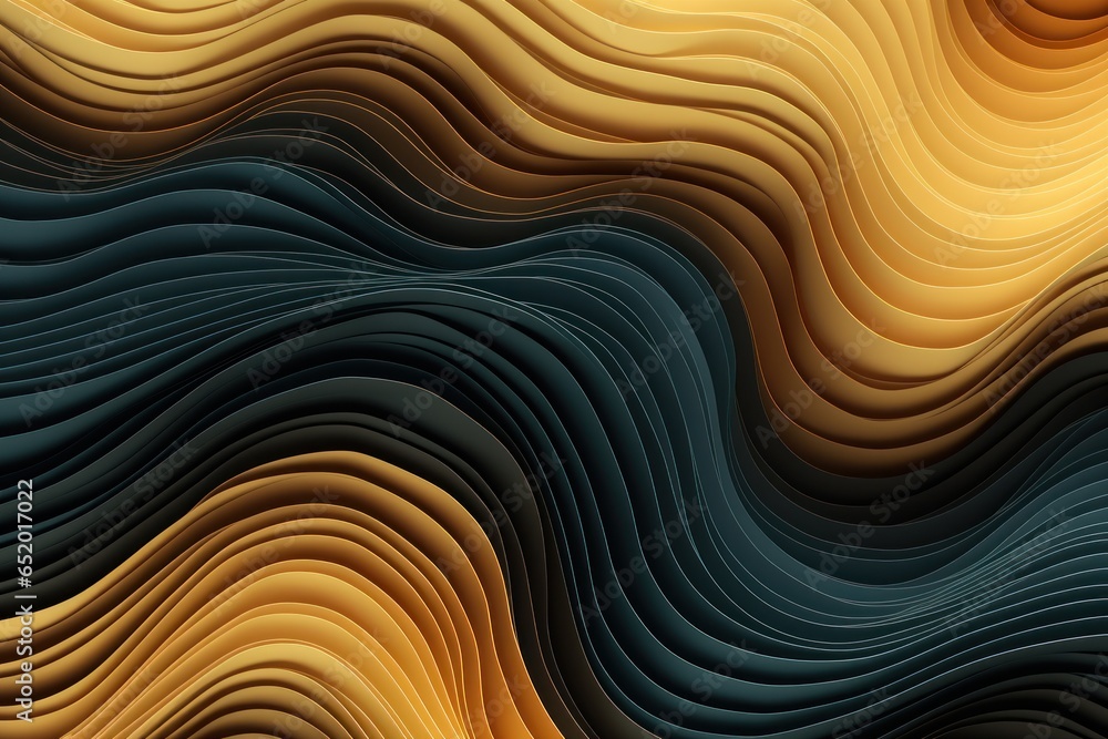 Poster A vibrant and dynamic abstract background featuring wavy lines. This versatile image can be used for various projects and designs.