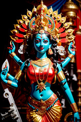 Obraz premium Maa Kali statue, Goddess of Hinduism