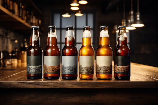 A microbrewery that combines craft beer with a commitment to supporting local charities. Generative Ai.