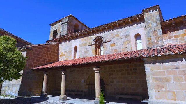 Church of Santa María La Real in Cillamayor. Municipality of Barruelo de Santullán. Palentina Mountain. Palencia. Castile and Leon. Spain. Europe