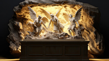 Illustration about Ark of the covenant.